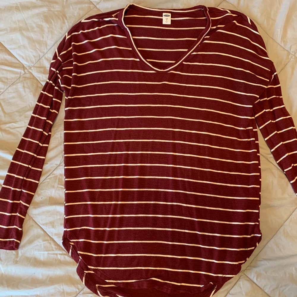 Striped Long Sleeve Tee